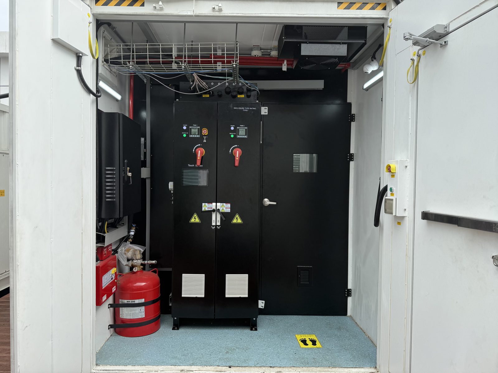 Container interior