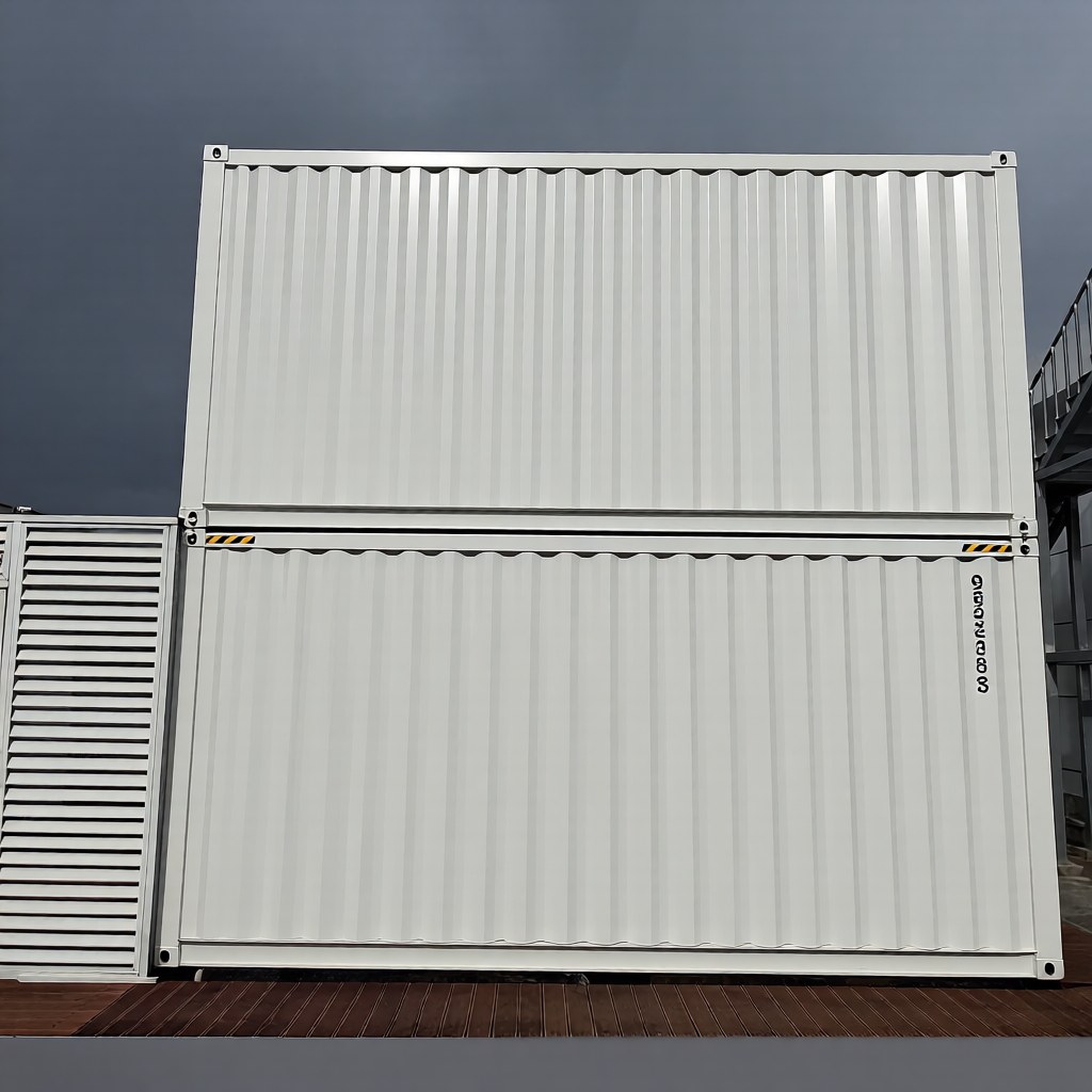 Containerized module exterior